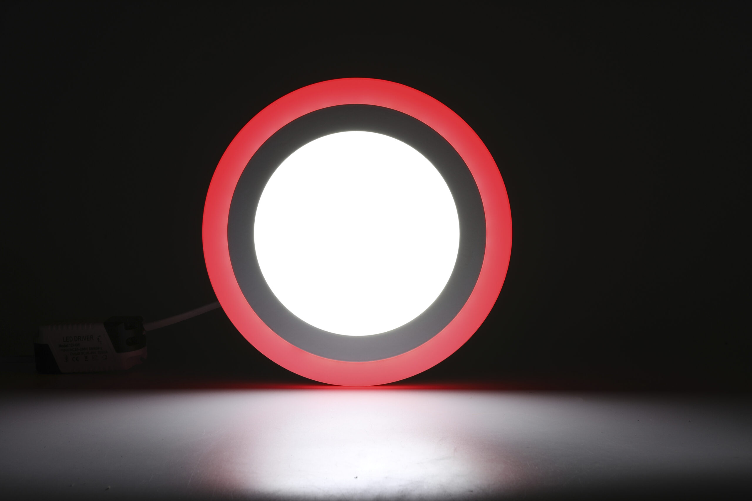 Double colors Round Surface-mounted Double colors LED panel lights