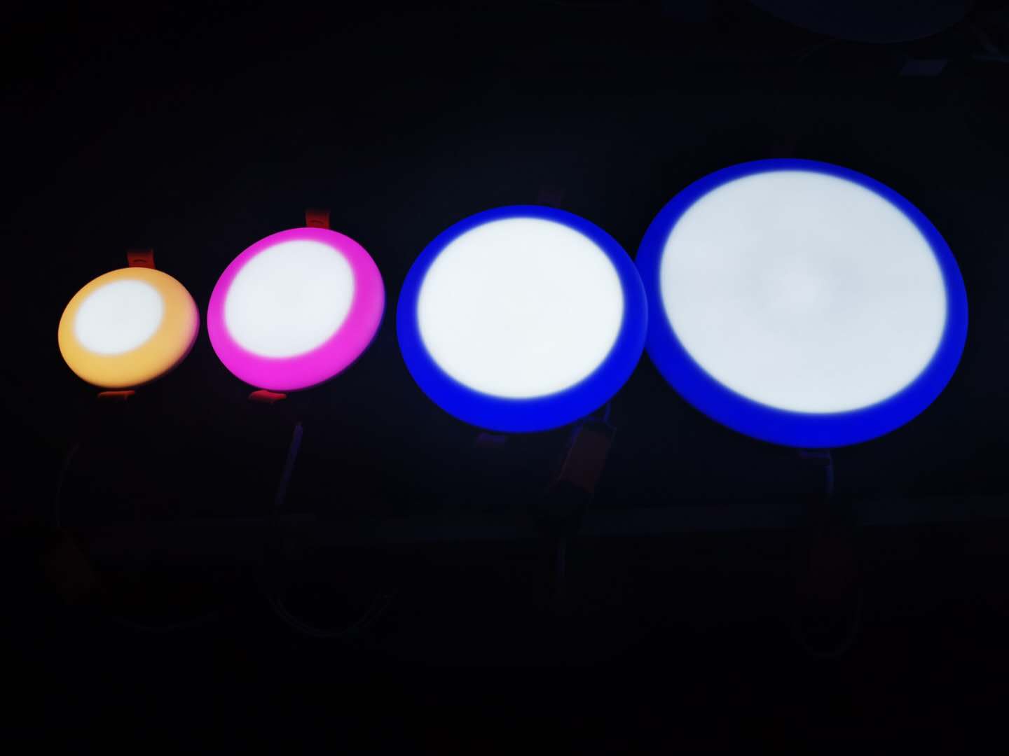 Frameless LED Dual-Color Panel Light