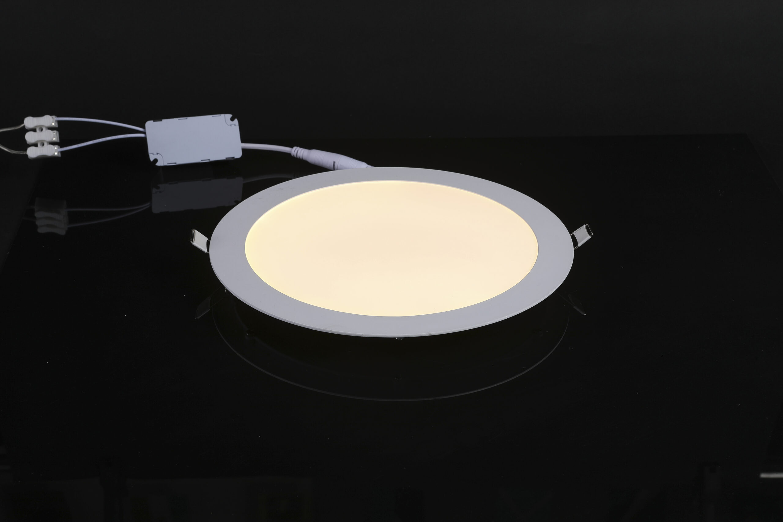 Round Flush-mounted Ultra-thin LED panel lights