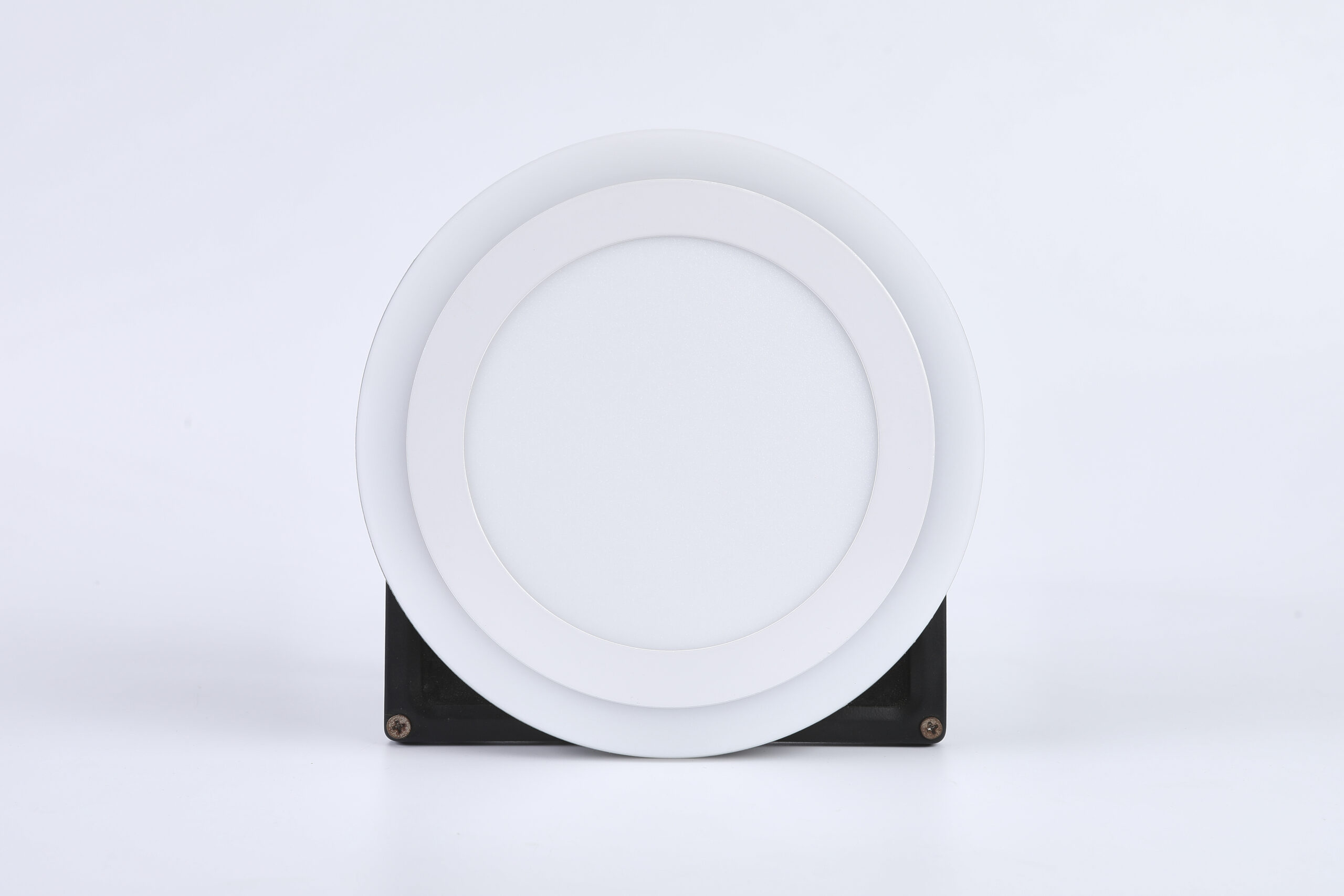 Double colors Round Flush-mounted Ultra-thin LED panel lights