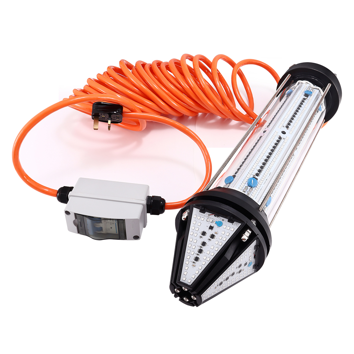 Illustrative example of 1500W LED fishing light