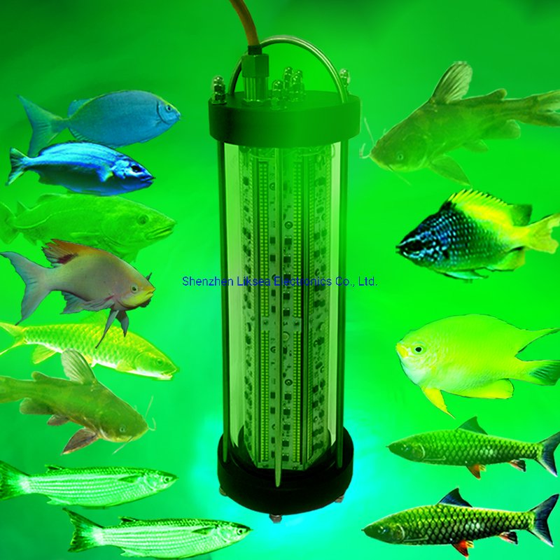 Illustrative example of 1500W LED fishing light