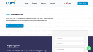 Homepage screenshot for Ledyilighting – Aug 16, 2024 · SEIPRO Light