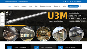 Homepage screenshot for Sophonlight – THREE-PROOF is one of the most